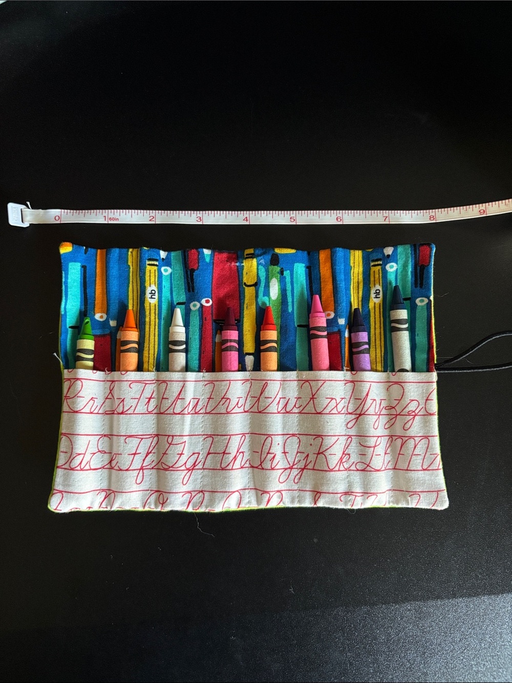 Kids Crayon Roll-Up Case - Multicolor